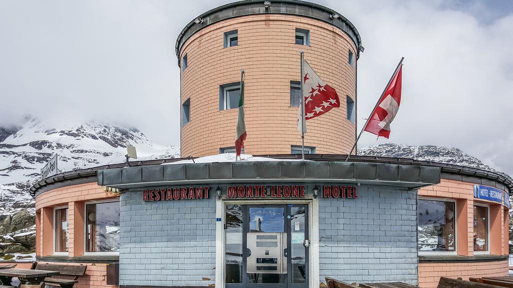Hotel Restaurant Monte Leone Simplon Exterior photo